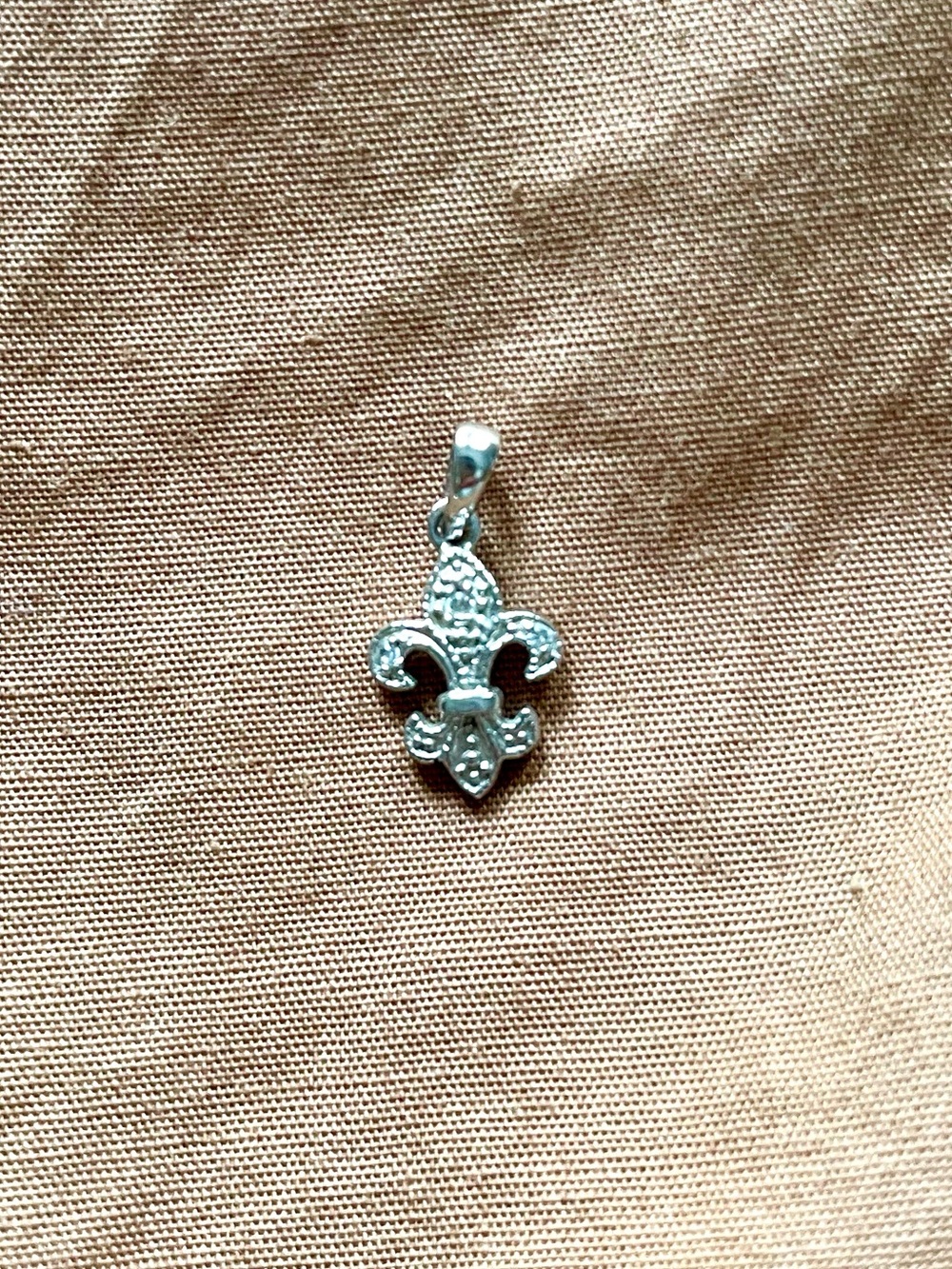 Sterling Silver Fleur-de-Lis Pendant